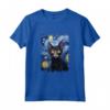 Lykoi - Maglietta Dipinta con Gatto Stellato per Amanti dei Gatti - Regalo Divertente per Natale, Ringraziamento o Compleanno