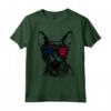 Lykoi Cat 4 luglio America USA Bandiera Maglietta - Regalo per Proprietari di Gatti - Ideale per Natale, Ringraziamento o San Valentino