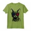 Lykoi Cat 4 luglio America USA Bandiera Maglietta - Regalo per Proprietari di Gatti - Ideale per Natale, Ringraziamento o San Valentino
