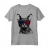 Lykoi Cat 4 luglio America USA Bandiera Maglietta - Regalo per Proprietari di Gatti - Ideale per Natale, Ringraziamento o San Valentino
