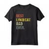 Uomo Miglior Lykoi Cat Dad Divertente - Maglietta Amante dei Gatti - Design Spiritoso - Ideale per Appassionati di Moda Gatto