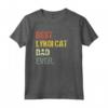 Uomo Miglior Lykoi Cat Dad Divertente - Maglietta Amante dei Gatti - Design Spiritoso - Ideale per Appassionati di Moda Gatto