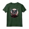 Samurai Gatto giapponese Kawaii Ninja Lykoi Cat Maglietta - Design Unico per Appassionati di Gatti e Cultura Giapponese