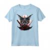 Samurai Gatto giapponese Kawaii Ninja Lykoi Cat Maglietta - Design Unico per Appassionati di Gatti e Cultura Giapponese