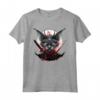 Samurai Gatto giapponese Kawaii Ninja Lykoi Cat Maglietta - Design Unico per Appassionati di Gatti e Cultura Giapponese