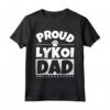 Lykoi Cad Papà Divertente Maglietta - Regalo Ideale per il Papà - Leggera e Divertente
