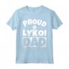 Lykoi Cad Papà Divertente Maglietta - Regalo Ideale per il Papà - Leggera e Divertente
