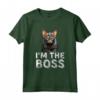 I'm The Boss Lykoi - Maglietta divertente per amanti dei gatti Lykoi - Regalo originale per Compleanno, Natale, San Valentino