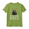 I'm The Boss Lykoi - Maglietta divertente per amanti dei gatti Lykoi - Regalo originale per Compleanno, Natale, San Valentino