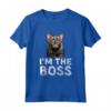 I'm The Boss Lykoi - Maglietta divertente per amanti dei gatti Lykoi - Regalo originale per Compleanno, Natale, San Valentino