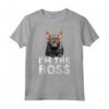I'm The Boss Lykoi - Maglietta divertente per amanti dei gatti Lykoi - Regalo originale per Compleanno, Natale, San Valentino