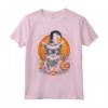 Lykoi Cat Halloween Graphic Tees per Uomo e Donna - T-shirt Divertente e Personalizzata per Halloween tutto l'Anno