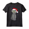 Natale Lykoi Cat Santa Hat Xmas Kittens Lovers Maglietta - Costume Natalizio per Amanti dei Gattini - Idea Regalo per Natale 2021