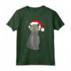 Natale Lykoi Cat Santa Hat Xmas Kittens Lovers Maglietta - Costume Natalizio per Amanti dei Gattini - Idea Regalo per Natale 2021