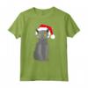 Natale Lykoi Cat Santa Hat Xmas Kittens Lovers Maglietta - Costume Natalizio per Amanti dei Gattini - Idea Regalo per Natale 2021