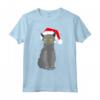 Natale Lykoi Cat Santa Hat Xmas Kittens Lovers Maglietta - Costume Natalizio per Amanti dei Gattini - Idea Regalo per Natale 2021