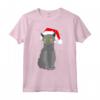 Natale Lykoi Cat Santa Hat Xmas Kittens Lovers Maglietta - Costume Natalizio per Amanti dei Gattini - Idea Regalo per Natale 2021