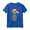 Natale Lykoi Cat Santa Hat Xmas Kittens Lovers Maglietta - Costume Natalizio per Amanti dei Gattini - Idea Regalo per Natale 2021