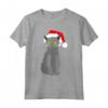 Natale Lykoi Cat Santa Hat Xmas Kittens Lovers Maglietta - Costume Natalizio per Amanti dei Gattini - Idea Regalo per Natale 2021