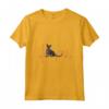 Donna Lykoi My Heartbeat ECG - Maglietta divertente con Collo a V per Amanti dei Gatti - Regalo unico per gli amanti di Lykoi