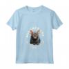 Donna Tutti i Gatti Sono Bellissimi - Maglietta Lykoi con Collo a V - Regalo Unico per Amanti dei Gatti - Ideale per Compleanno, Natale, San Valentino