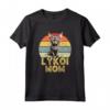 Lykoi Cat Mom - Retro Vintage Funny Cats - My Cardio Cat Lovers Felpa - Ideale Regalo per Amanti dei Gatti Lykoi