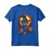 Lykoi Cat Halloween Graphic Tees per Uomo e Donna - T-shirt Divertenti e Personalizzate Vintage per Halloween