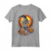 Lykoi Cat Halloween Graphic Tees per Uomo e Donna - T-shirt Divertenti e Personalizzate Vintage per Halloween