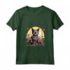 Donna Gatto Giapponese Ninja Kawaii Lykoi Cat Samurai Maglietta con Collo a V - Stile Kawaii e Cultura Giapponese