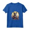 Donna Gatto Giapponese Ninja Kawaii Lykoi Cat Samurai Maglietta con Collo a V - Stile Kawaii e Cultura Giapponese