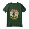 Lykoi Cat Mom Retro Vintage Funny Cats - My Cardio Cat Lovers Maglia a Manica - Regalo Unico per Amanti dei Gatti Lykoi