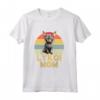 Lykoi Cat Mom Retro Vintage Funny Cats - My Cardio Cat Lovers Maglia a Manica - Regalo Unico per Amanti dei Gatti Lykoi