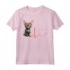 Lykoi Cat Heartbeat ECG Funny Cats My Cardio - Maglietta Cuore Gatto Lykoi per Amanti dei Gatti - Regalo Compleanno Natale San Valentino