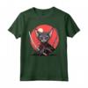 Samurai Lykoi Gatto giapponese Kawaii Ninja Cat - Maglietta Unisex per Appassionati di Gatti e Cultura Giapponese - Design Intricato e Vivido