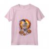 Lykoi Cat Halloween Graphic Tees per Uomo Donna - Maglietta Divertente con Collo a V - Ideale per Regali Personalizzati tutto l'Anno