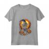 Lykoi Cat Halloween Graphic Tees per Uomo Donna - Maglietta Divertente con Collo a V - Ideale per Regali Personalizzati tutto l'Anno