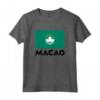 Macao Flag Maglietta - Design Originale con Bandiera di Macao - Ideale per Persone Orgogliose delle Loro Origini