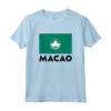 Macao Flag Maglietta - Design Originale con Bandiera di Macao - Ideale per Persone Orgogliose delle Loro Origini
