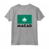 Macao Flag Maglietta - Design Originale con Bandiera di Macao - Ideale per Persone Orgogliose delle Loro Origini