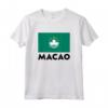 Macao Flag Maglietta - Design Originale con Bandiera di Macao - Ideale per Persone Orgogliose delle Loro Origini