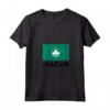 Macao Flag Maglietta con Collo a V - Design Originale con Bandiera Macao - Ideale per Mostrare le Tue Origini