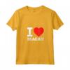 Donna I Love Macao Maglietta con Collo a V - Souvenir Leggero per Amanti di Macao - Acquista Online!