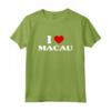 Macao I Heart Macao Souvenir I Love Macao Maglietta - Ideale come Regalo Unico per Mostrare Orgoglio e Sostenere Macao