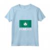 Donna Macao Flag Maglietta con Collo a V - Design Originale - Ideale per Mostrare le Tue Origini Macao