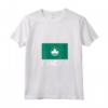 Donna Macao Flag Maglietta con Collo a V - Design Originale - Ideale per Mostrare le Tue Origini Macao