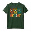 Eat Sleep Macrame Repeat - Crochet Macrame Maker Funny Maglietta - Ideal Gift for Macrame Enthusiasts