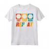Eat Sleep Macrame Repeat - Crochet Macrame Maker Funny Maglietta - Ideal Gift for Macrame Enthusiasts