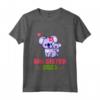 Promoted To Big Sister Est 2023 - Going to be Big Sister 2023 Maglietta - Cute Big Sister Announcement Shirt for Girls