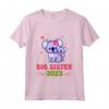 Promoted To Big Sister Est 2023 - Going to be Big Sister 2023 Maglietta - Cute Big Sister Announcement Shirt for Girls