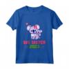 Promoted To Big Sister Est 2023 - Going to be Big Sister 2023 Maglietta - Cute Big Sister Announcement Shirt for Girls